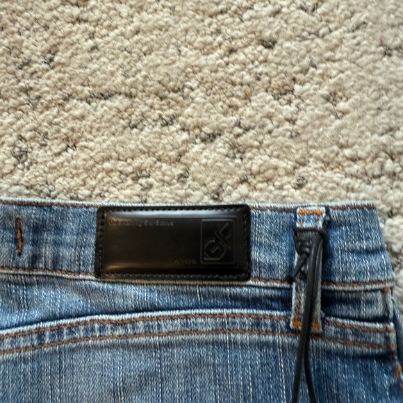 Gf Ferre NWT size 32 ankle wide leg slit Stylish Jeans - Picture 6 of 12